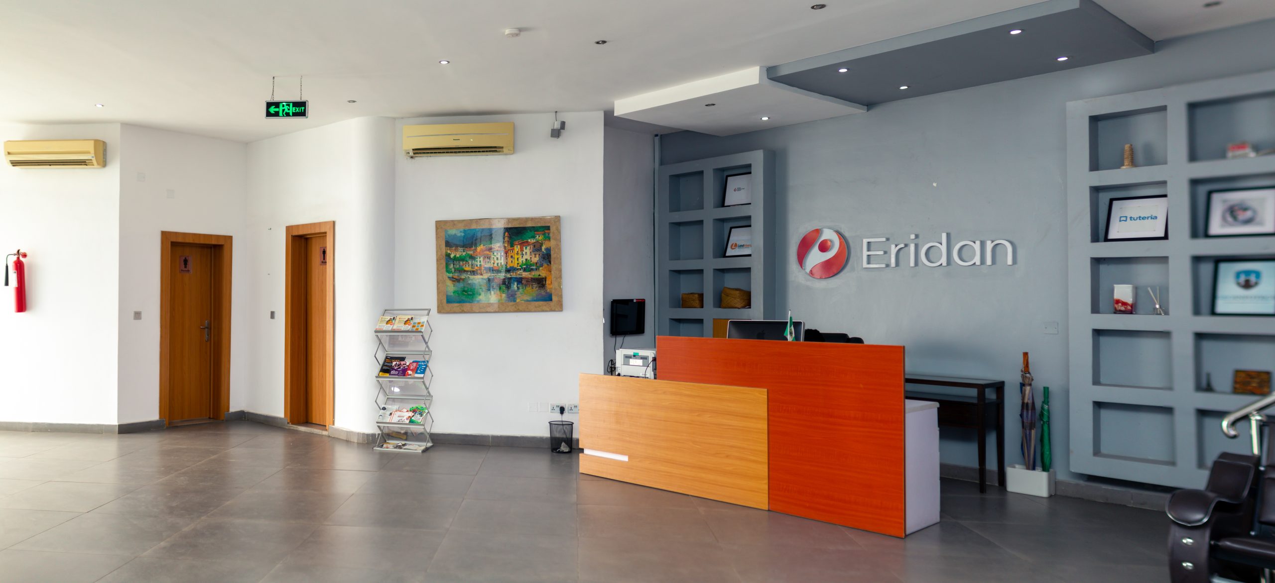 The reception at Eridan in Ikeja, Lagos